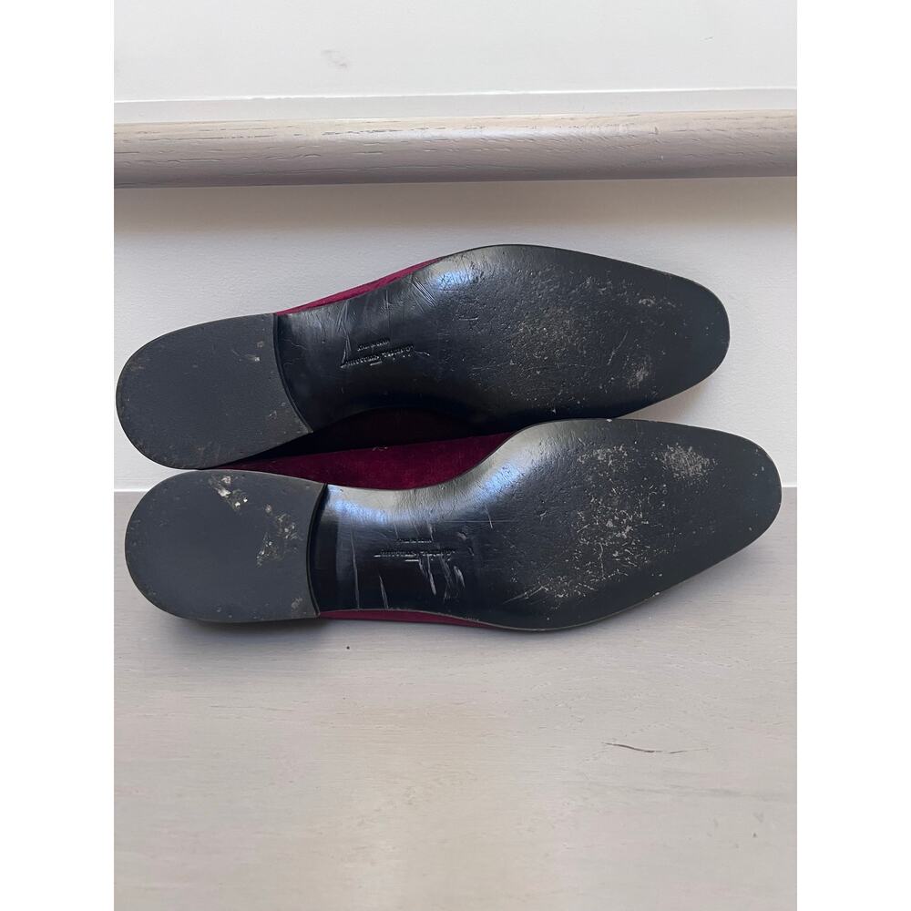 Ferragamo Velvet Smoking Slippers - Picture 4 of 7